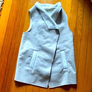 Fleece lined vest
